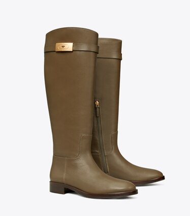 tory burch riding boots size 8