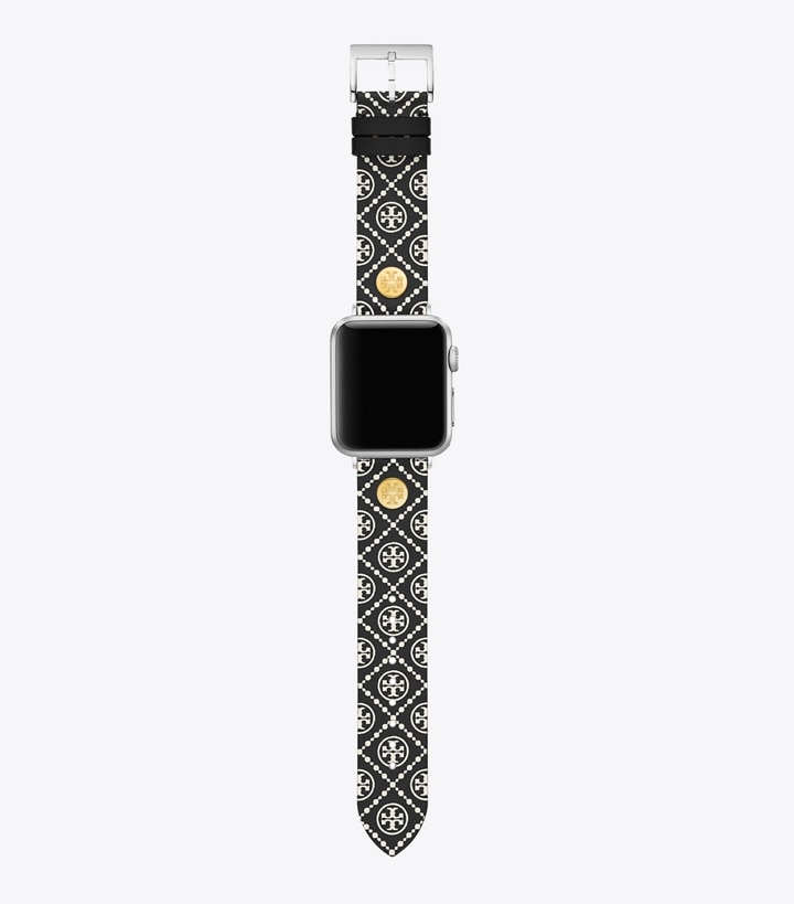 black tory burch apple watch band