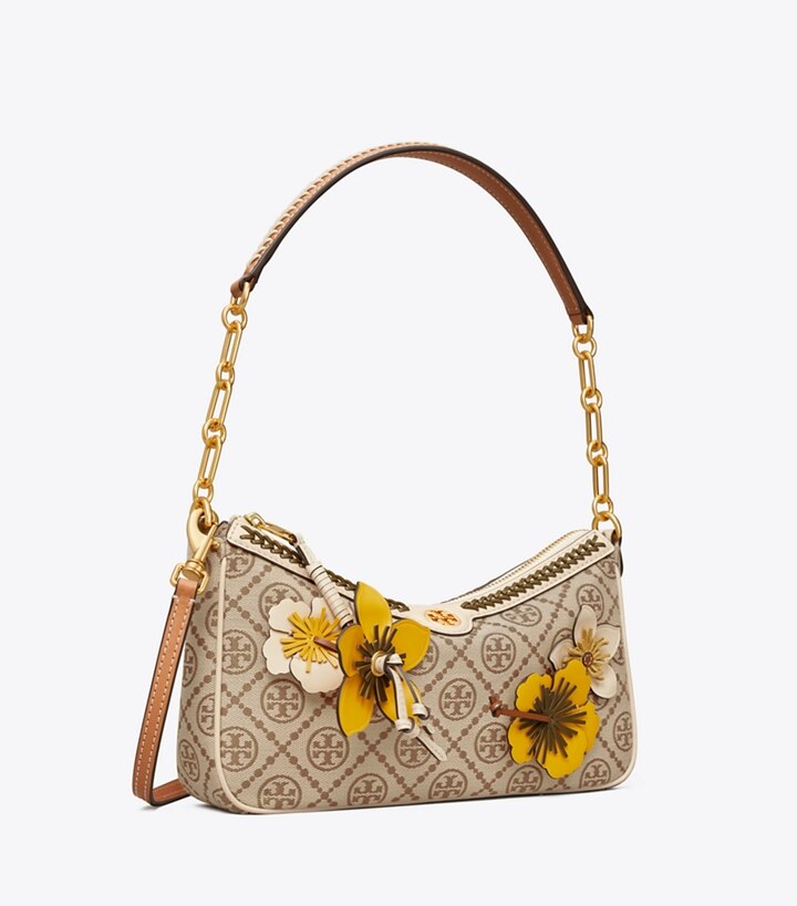 tory burch bag with flowers