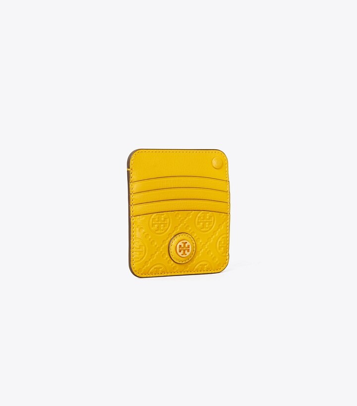 tory burch leather card case