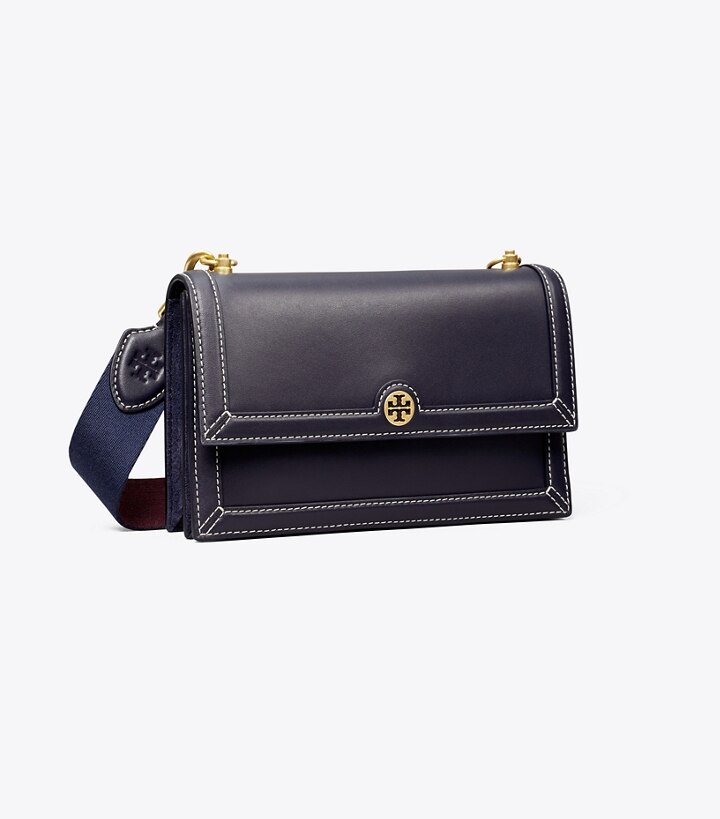T Monogram Leather Mini Shoulder Bag: Women's Handbags | Crossbody Bags ...