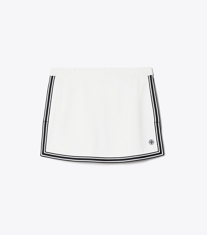Tech Piqué Side-Slit Tennis Skirt: Women's Clothing | Bottoms | Tory ...