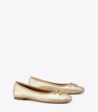 tory burch charm ballet flat
