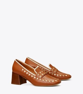 tory burch loafer heels