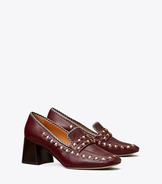 tory burch loafer heels