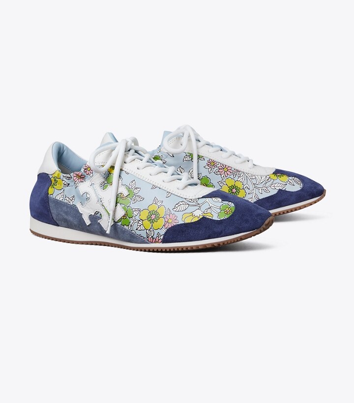 tory burch printed sneakers