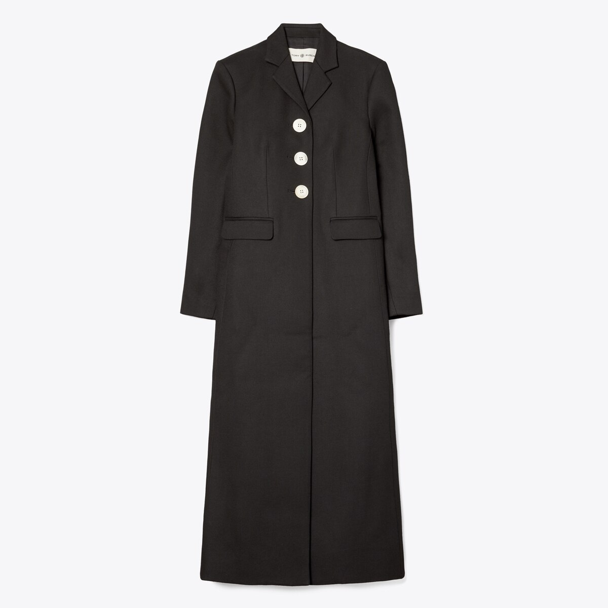 tory burch twill coat