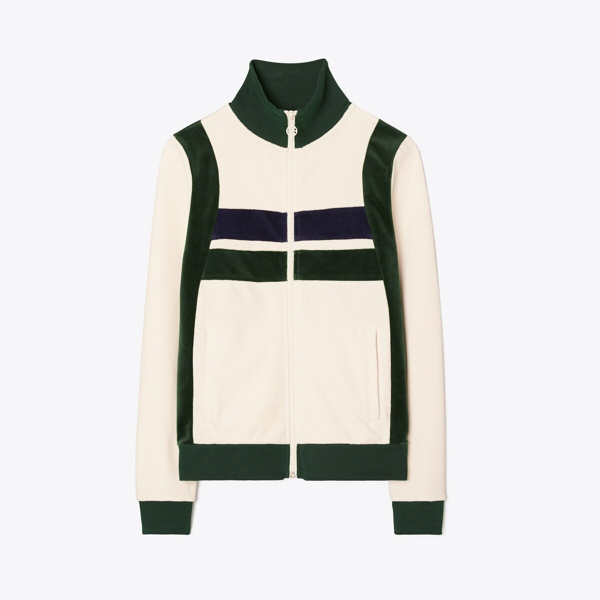 tory burch classic track jacket