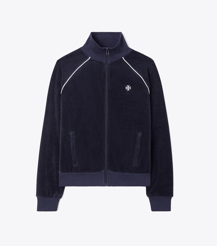 tory burch classic track jacket