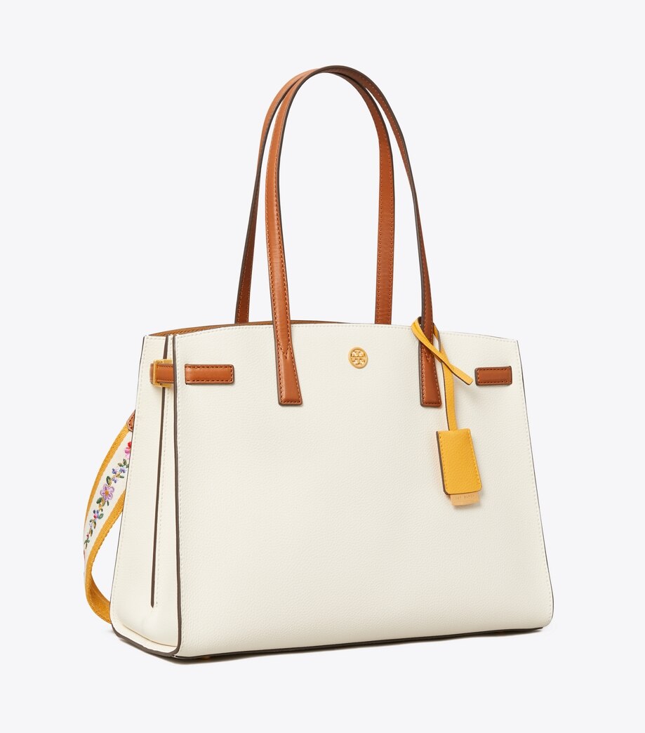Tory Burch Walker Color-Block Satchel