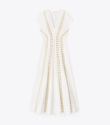 Sleeveless Tie Dress: Women's Clothing | Dresses | Tory Burch EU