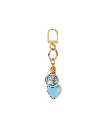 Tory Burch Logo & Heart Key Fob : Women's Key Fobs & Bag Charms