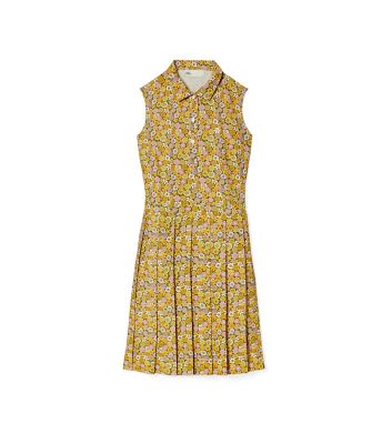 tory burch pleated golf dress Stretch Golf Dress: Women's Designer Dresses