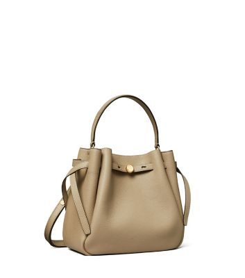 Soft Cement Tory Burch ロミー バケットバッグ 