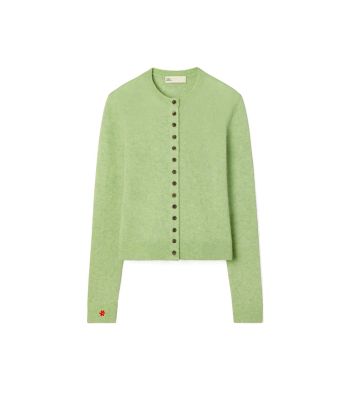 Jade Tory Burch カシミア シルク カーディガン 