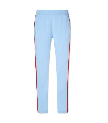 color block track pants womens