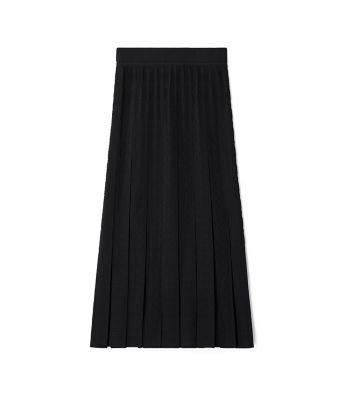 Black Tory Burch Tモノグラム ジャガード スカート 