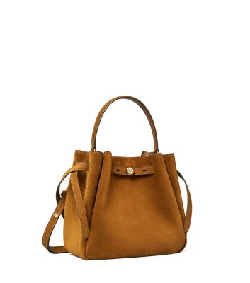 Park Bench Tory Burch ロミー スエード バケットバッグ 