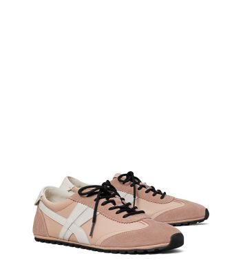 Dusty Rose / Malva / Cream Tory Burch ハンク フィールド スニーカー 