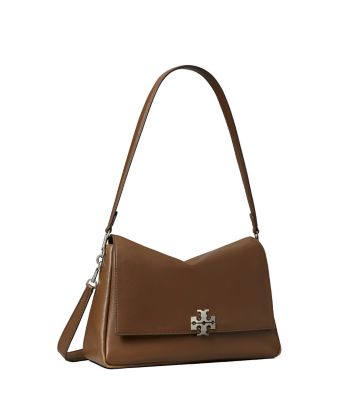 Malt Brown Tory Burch チャーリー ショルダーバッグ 
