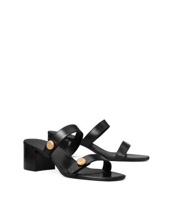 Perfect Black Tory Burch ロミー シティ サンダル 