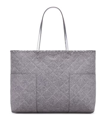 tory burch block t felt tote