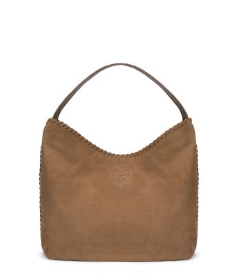 tory burch marion suede bag