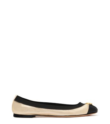 tory burch two tone flats