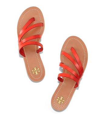 Designer Flat Sandals, Strappy Flats | Tory Burch