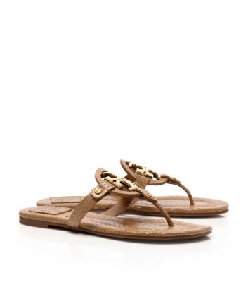 tory burch miller snakeskin sandals