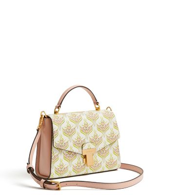 Tory Burch Juliette Printed Small Top-handle Satchel  