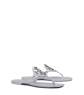 Tory Burch Miller Square-toe Sandal In Cloud Blue | ModeSens