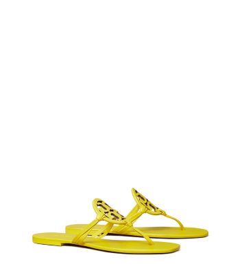 Tory Burch Miller Square-toe Sandal In Summer Yuzu