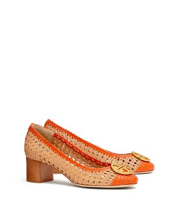Tory Burch Chelsea Woven Cap-toe Pump 
