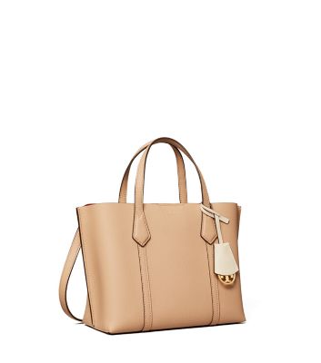 Tory Burch Perry Small Tote Bag In Devon Sand ModeSens