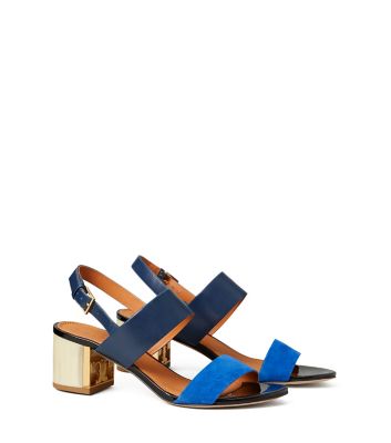 Tory Burch Gigi Sandal In Ink Navy nautical Blue ModeSens