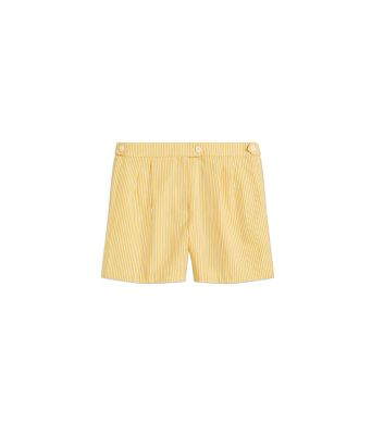 Tory Burch Cotton Striped Short  