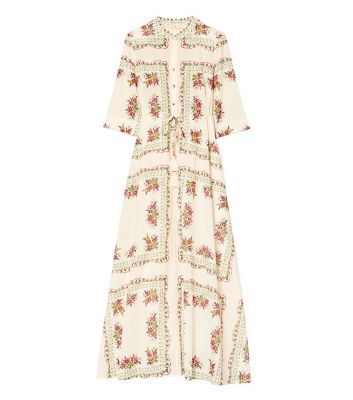 Tory Burch Printed Shirtdress In Garden Veil ModeSens