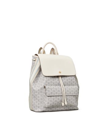 Tory Burch Gemini Link Backpack Tory Burch 77272 Piper Printed Small Zip Backpack Pink  main image 2