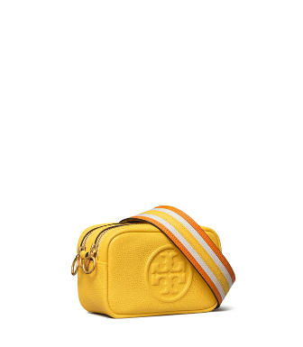 TORY BURCH PERRY BOMBE PIECED-STRAP MINI BAG,192485414493