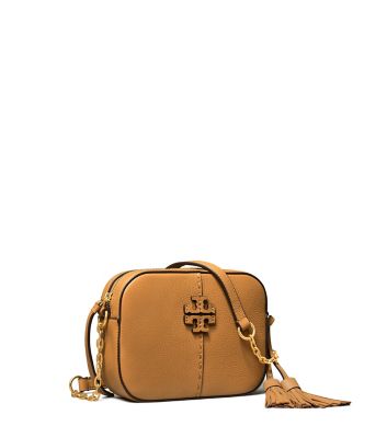 Tory burch mcgraw camera bag tiramisu hot sale