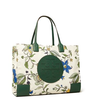 tory burch ella printed tote