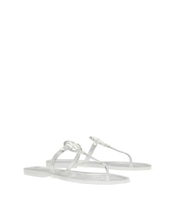 tory burch jelly sandals clear