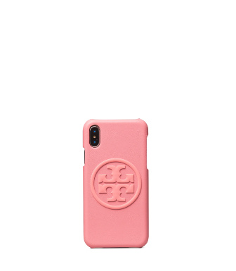 Shop Tory Burch Perry Bombe Phone Case For Iphone X/xs In Pink City