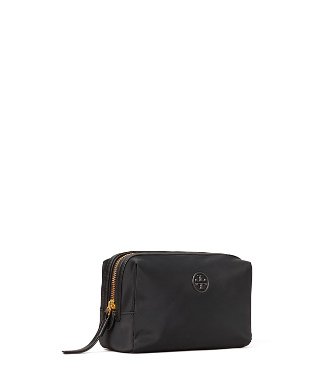 TORY BURCH PERRY NYLON SMALL COSMETIC CASE,192485493207