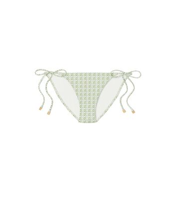 Tory Burch Printed String Bikini Bottom In Garden