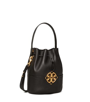 Tory Burch Miller Bucket Bag In Black