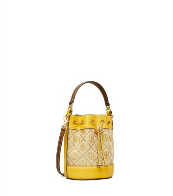 Tory Burch Kleine Beuteltasche Aus Jacquard Mit T-monogramm In ...