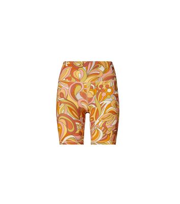 Tory Sport Tory Burch Printed High-rise Weightless Bike Short In Multi Fantasy Floral