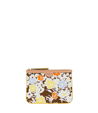 Tory Burch Canvas Pouch In Reverie
